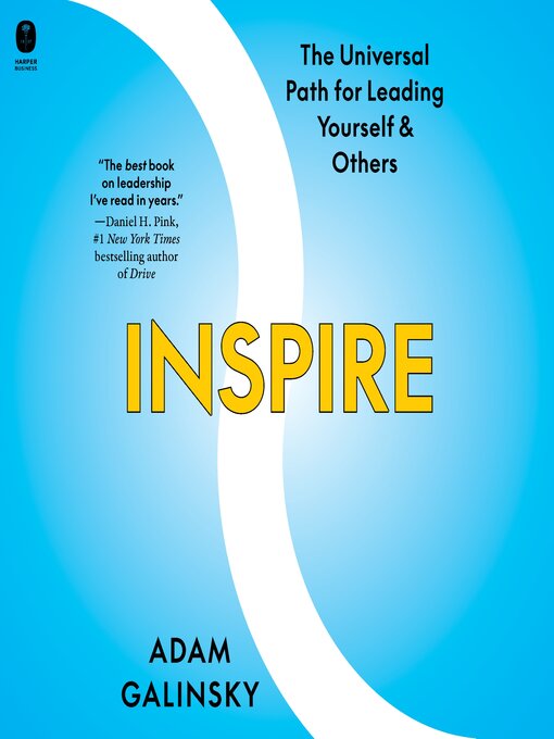 Title details for Inspire by Adam Galinsky - Wait list